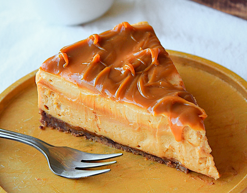 Cheesecake de doce de leite